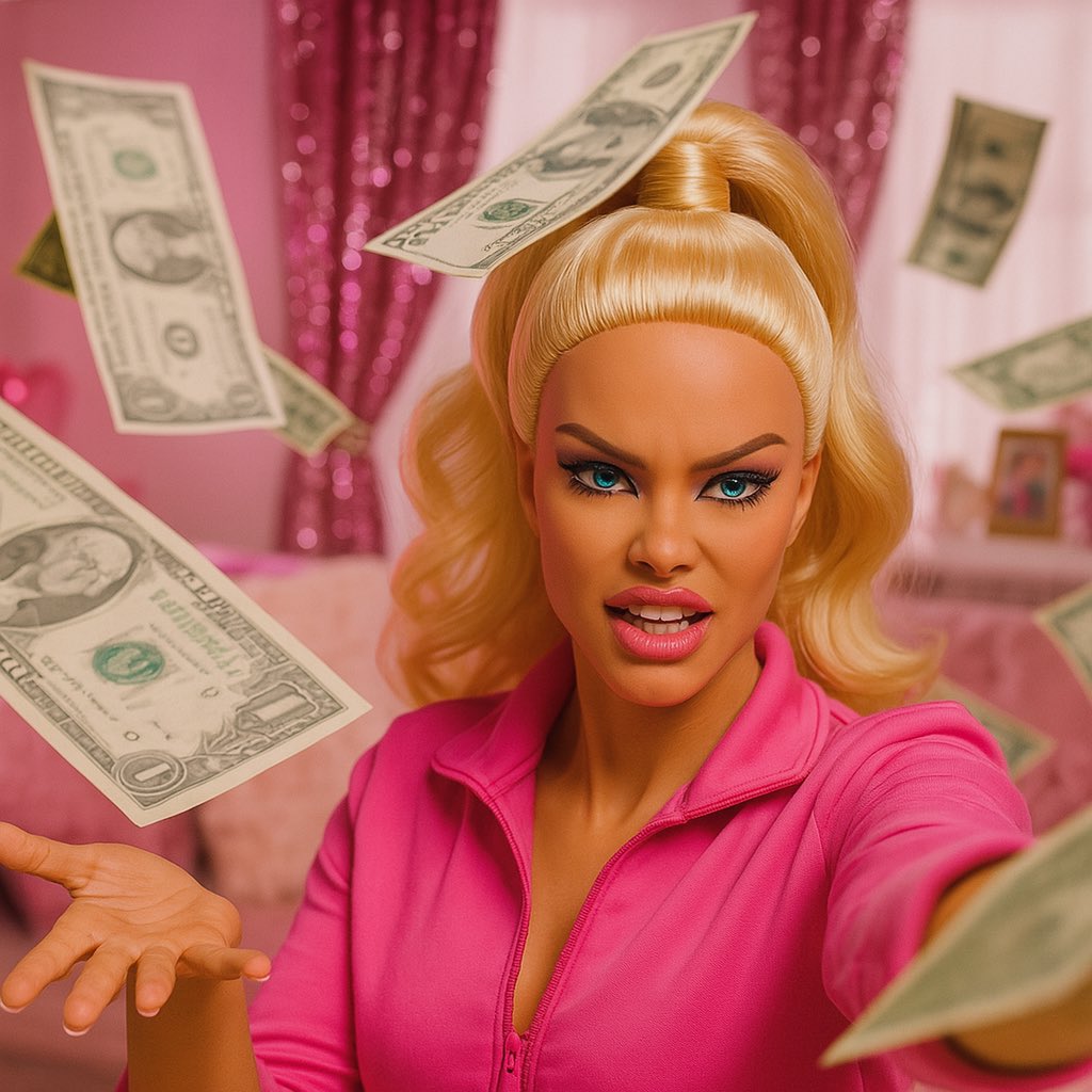 Vixen100X's tweet photo. The videos are 💯 

The meme’s are 💯 

Send $DOLLY mfers 💅 https://t.co/AKWZ6S9a0v