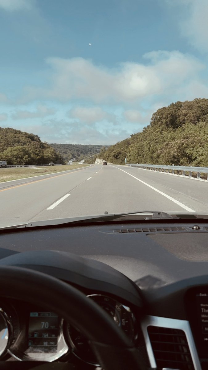 Long drives with NO traffic are good for the mental health 🥰