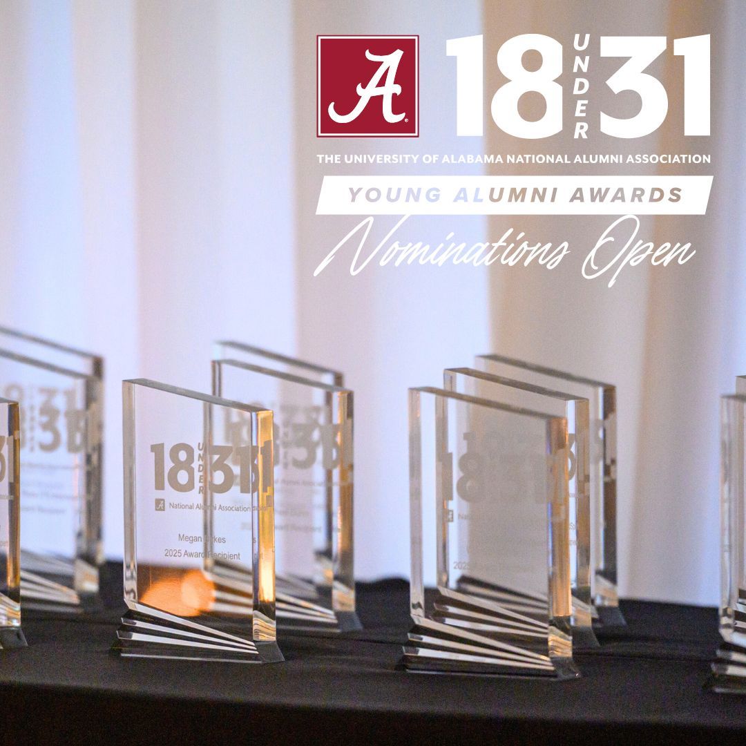 UAAlumniAssoc's tweet image. Reminder: Nominations are open for the 2026 18 Under 31 Awards 🏆🌟
Nominate a rising star at uanaa.link/18Under31start before August 20, 2025. 🎉 Let's celebrate the best and brightest of our incredible young alumni!