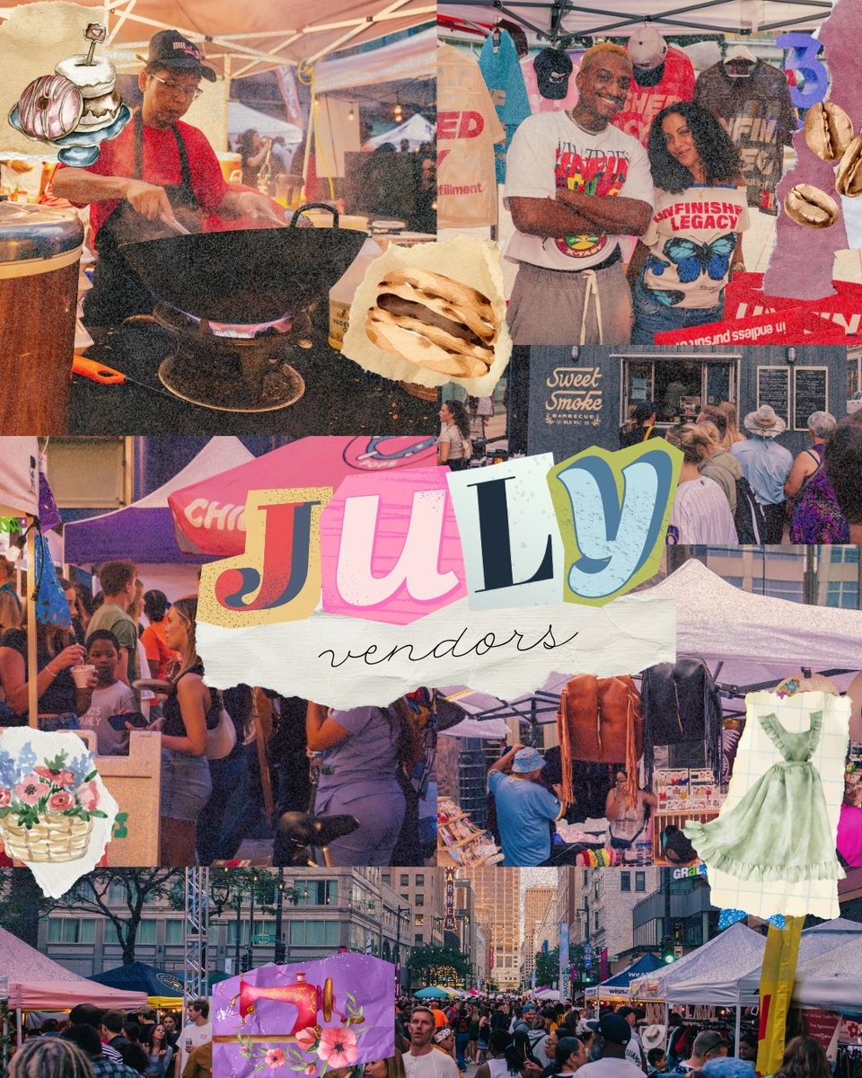 mkenightmarket's tweet image. 1 MORE WEEK! Over 100 vendors are participating on July 16 during Retro Rewind night. Who are you most excited to see at the MKE #NightMarket, presented by @clovercommerce? See the full vendor list at mkenightmarket.com/july-vendors