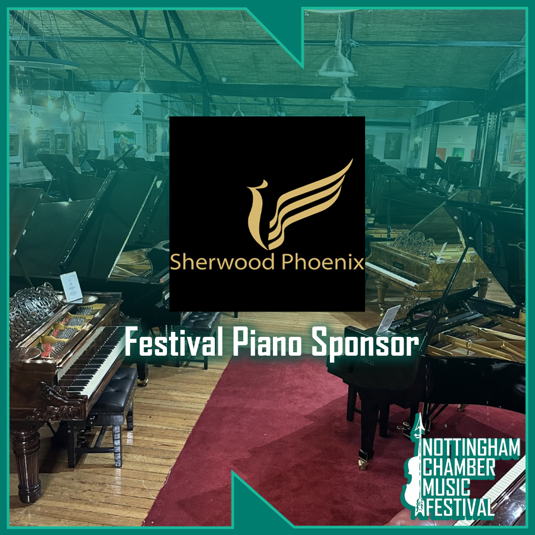 We thank Sherwood Phoenix Pianos for being our #NCMF25 Festival Piano Sponsor for the upcoming concert "Chamber Music of Farrenc &amp; Schubert" on Saturday, July 12th. As a Nottinghamshire-based business, we are proud to be working with one of the top piano specialists in the UK.