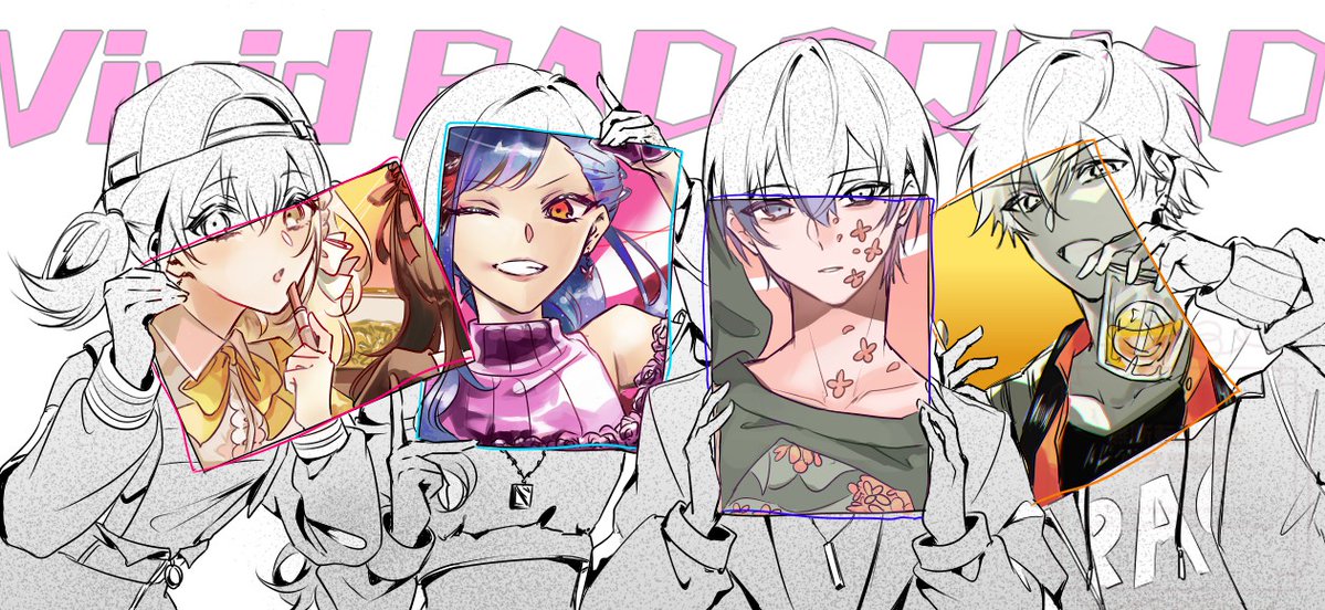 chaaaaa__1001's tweet image. ビビバスとカバー楽曲
アルバム３発売おめでと～🎉
#prsk_FA
