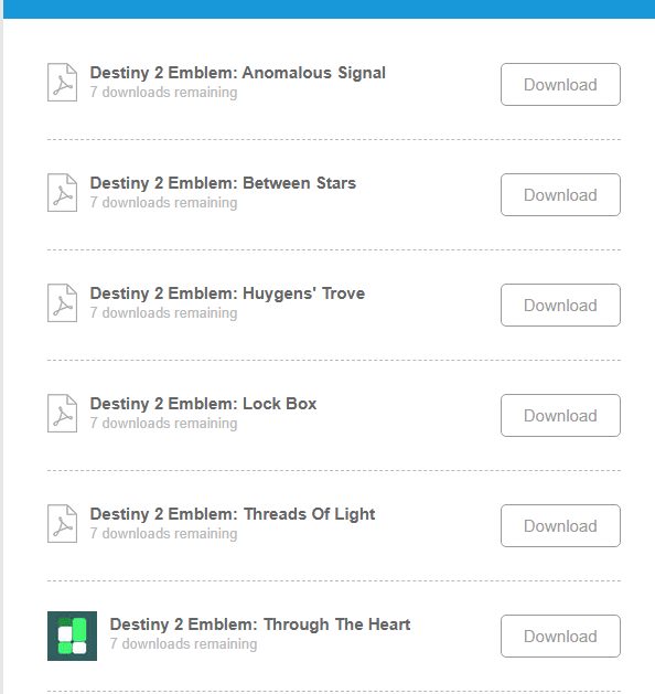 I purchased the 8 dollar soundtrack, and <a href="/BungieStore/">Bungie Store</a> now gives you an emblem BUNDLE with your purchase!!! Very W change!!!
