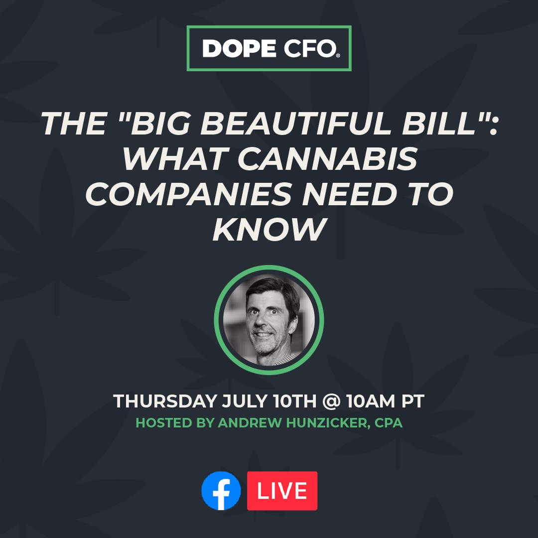 A major shift is coming for Cannabis investment &amp; taxation.

Whether you're raising capital, considering an exit, or advising Cannabis companies, this session will help you understand and leverage these significant new tax opportunities. 

Register here 👉 hubs.ly/Q03wyM040