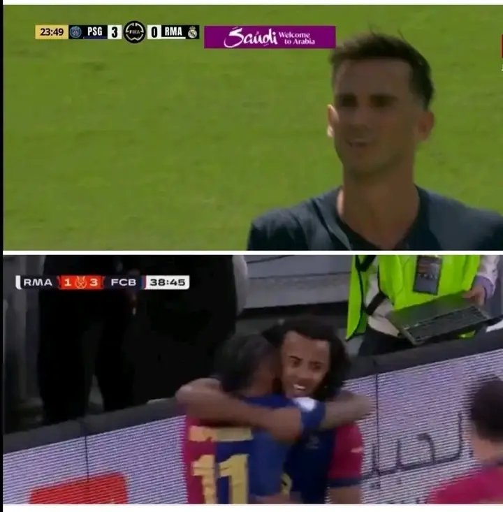 الفرق بين مدريد ألونسو و كارلوا أنشلوتي بإن المستر كارلوا متفوق ب 15 دقيقه ومسجل هدف
#ريال_مدريد #ريال_مدريد_باريس #ريال_مدريد_باريس_سان_جيرمان