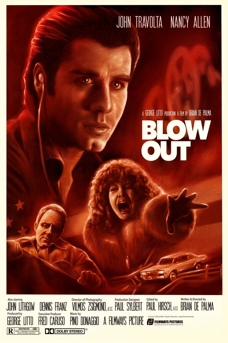 namaste_27's tweet photo. First up! One of my favorite De Palma films, #BlowOut @horrifiediscord #giallowednesday https://t.co/HRCgju7tm9