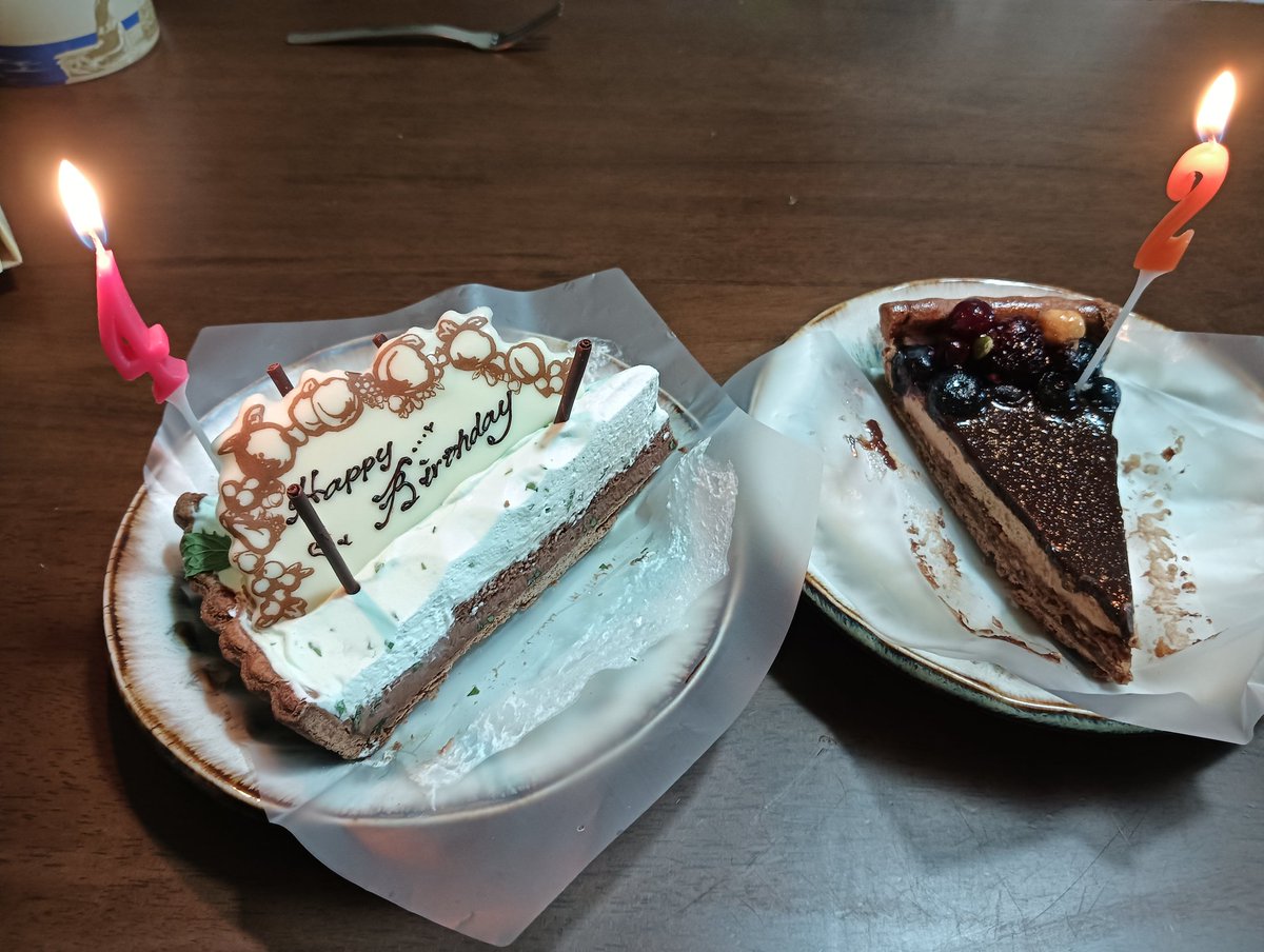 今年も翌日にいただきました🎂
#キルフェボン