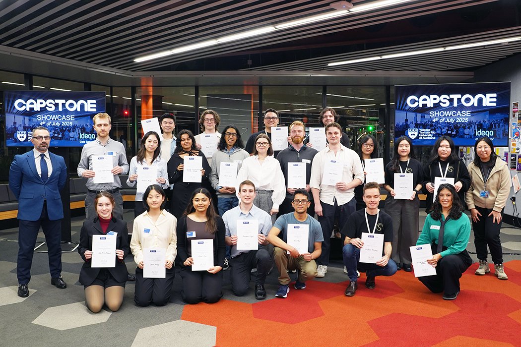 Earlier this month, <a href="/uoacompsci/">School of Computer Science, University of Auckland</a> proudly hosted the Capstone Showcase event for Semester 1, 2025.

A special congratulations to all the winners and a shout out to our generous sponsors <a href="/ideqa/">Ideqa</a>

Visit the link for more:
linkedin.com/feed/update/ur…