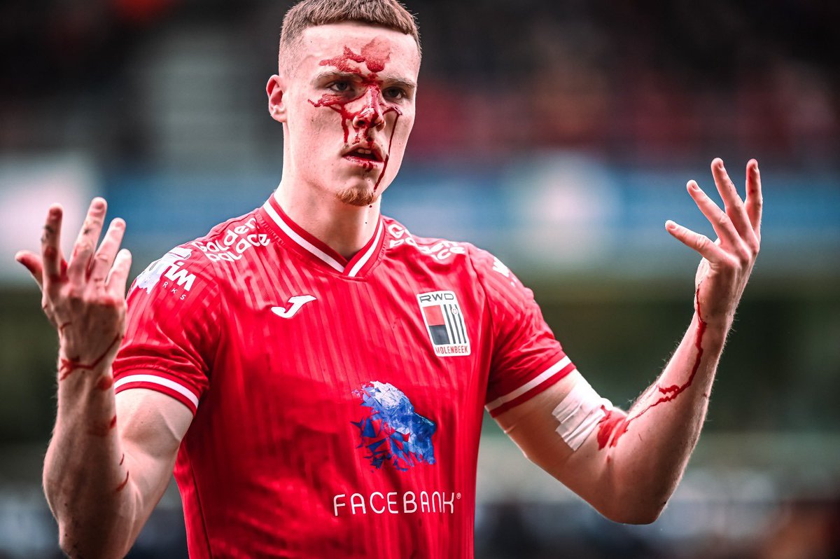 EllBretland's tweet image. Thierno Barry and Jake O&apos;Brien had some big battles in Belgium as Beveren and Molenbeek challenged for the second division title in 2022/23 🇧🇪⚽️

Facing each other four times, the striker scored in the second encounter on his way to 20 goals

O&apos;Brien&apos;s side though, won the league