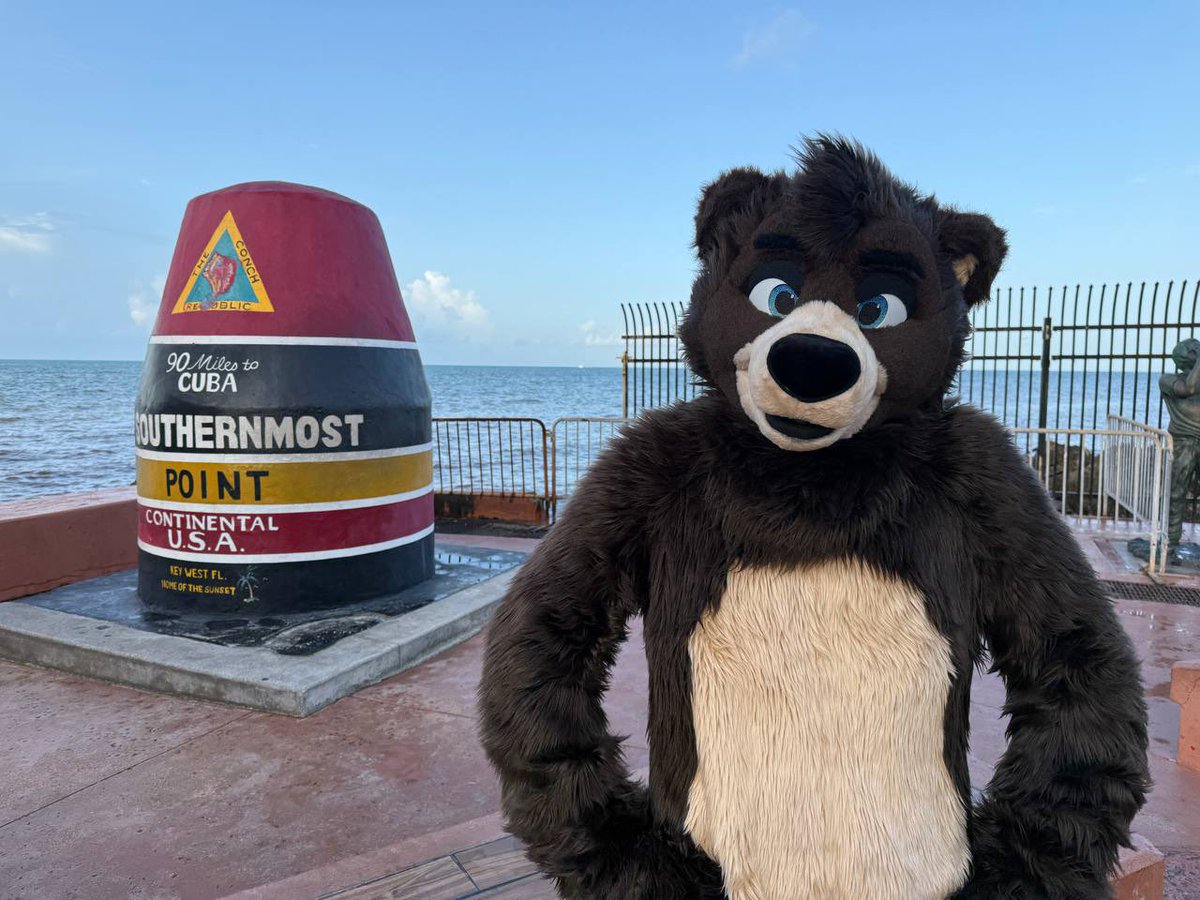 TyTyCub's tweet image. From mountain tops to the southern most point. This bear likes to adventure!