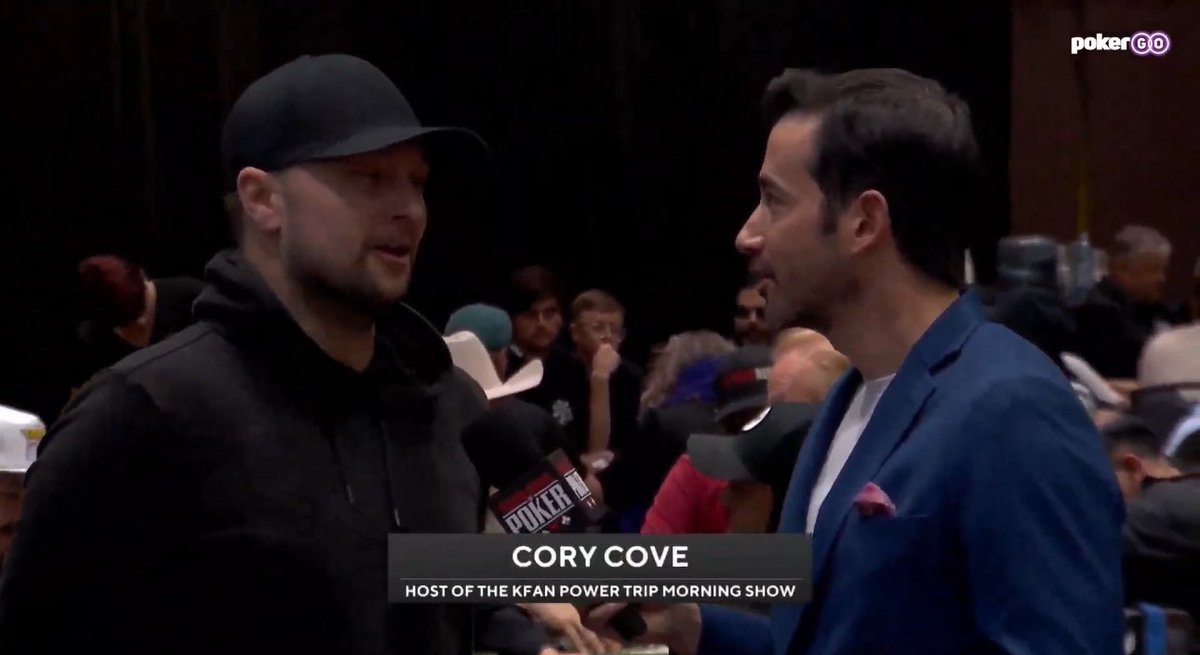 Cory Cove finishes 1,253rd in the WSOP Main Event and his prize is $17,500