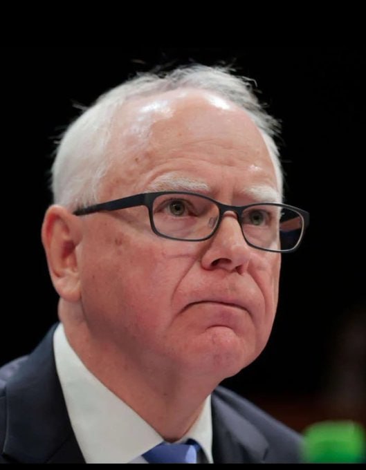 Raise your hand if you think that Tim Walz should be removed from office immediately 🤚