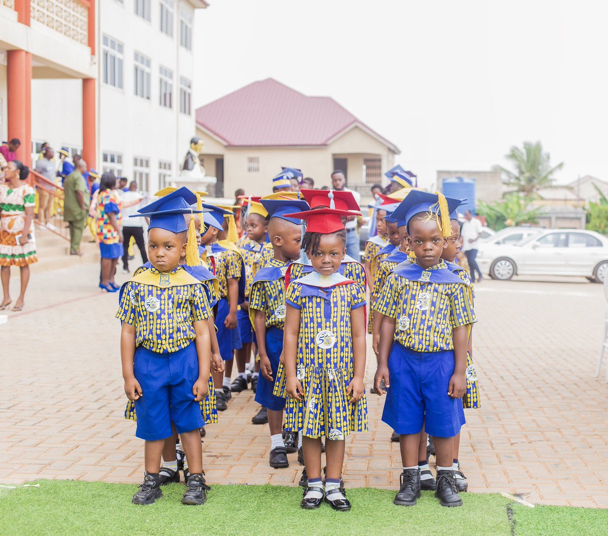 SMDPSgh's tweet photo. #SMDPSGraduation - Class of 2025. ๐๐๐
๐: โ๐๐๐๐๐๐๐๐๐ ๐พ๐ผ๐๐๐๐
#SMDPS #StMartindePorresSchool #TheSMDPSadvantage #Graduation #SMDPSGraduation2025 #SMOPA https://t.co/9dwgU1nNsF
