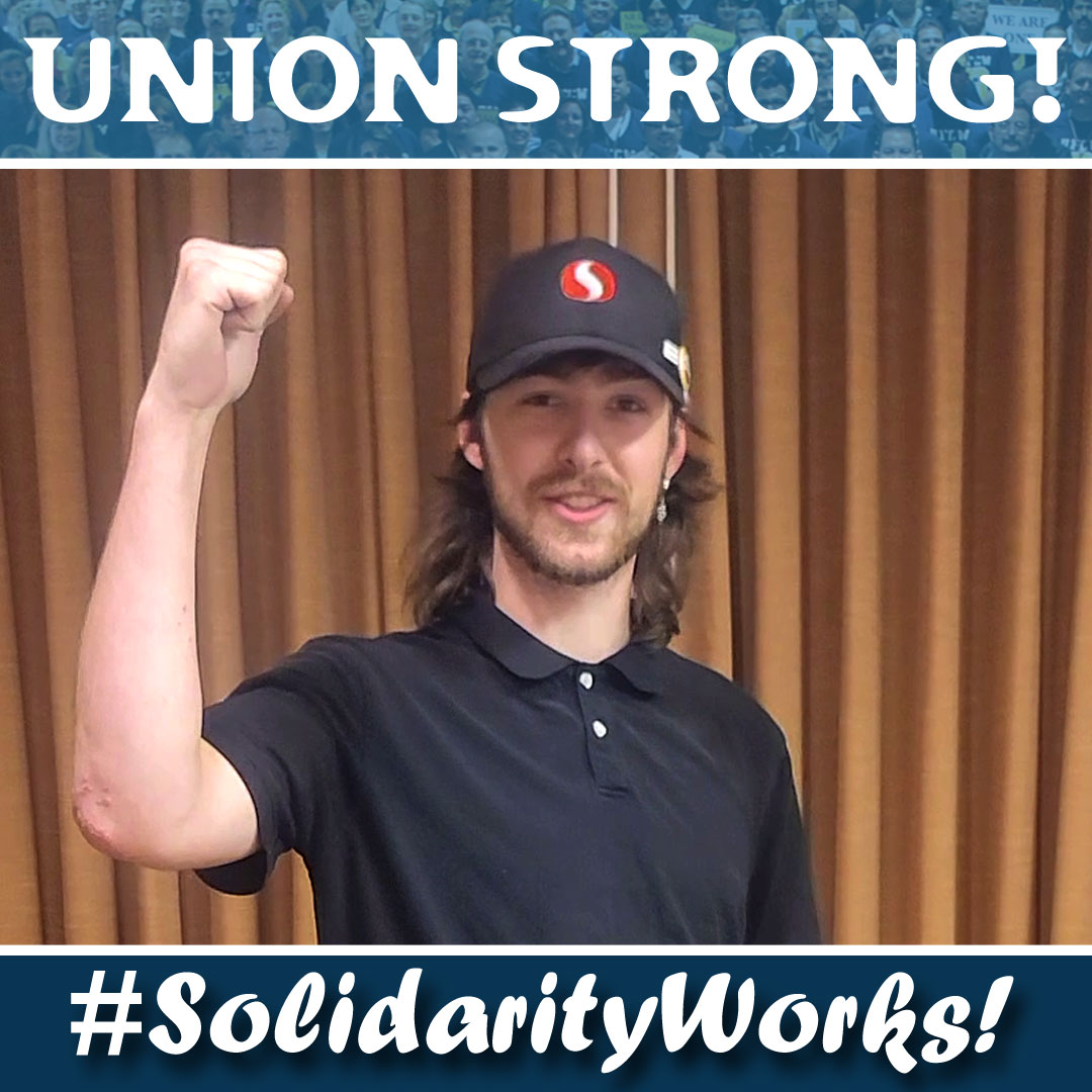 UFCW8's tweet image. Thousands of #UFCW members working at #Safeway and #Vons in Northern & Central California are voting and making their voices heard! Which side are you on?
Together we will prove #SolidarityWorks!
#UFCW8 #UNIONSTRONG✊
ufcw8.org/swv