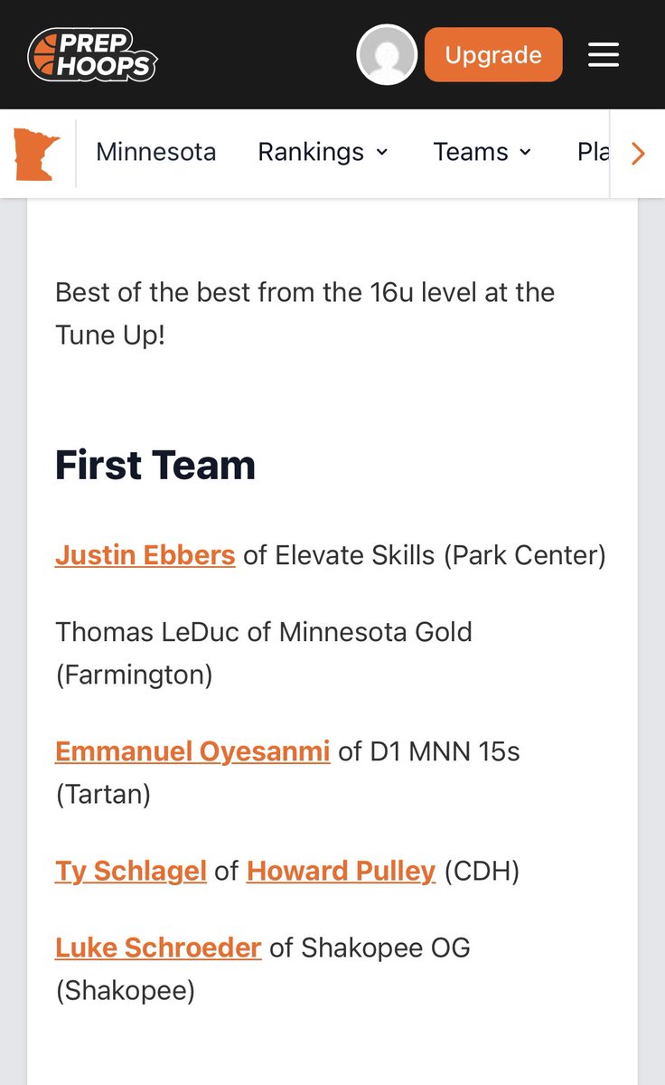 Luke_Schroeder5's tweet image. 1st Team All Tournament @PHCircuit