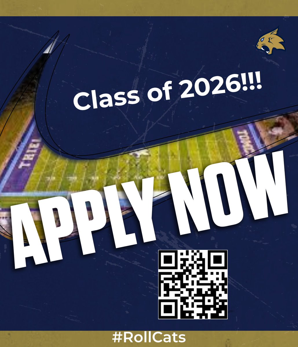 Thiel_FB's tweet image. Apply now to get started in the recruiting process for Thiel Football. Scan the QR code!!! Link is also in our bio! #ThielCollege #RollCats