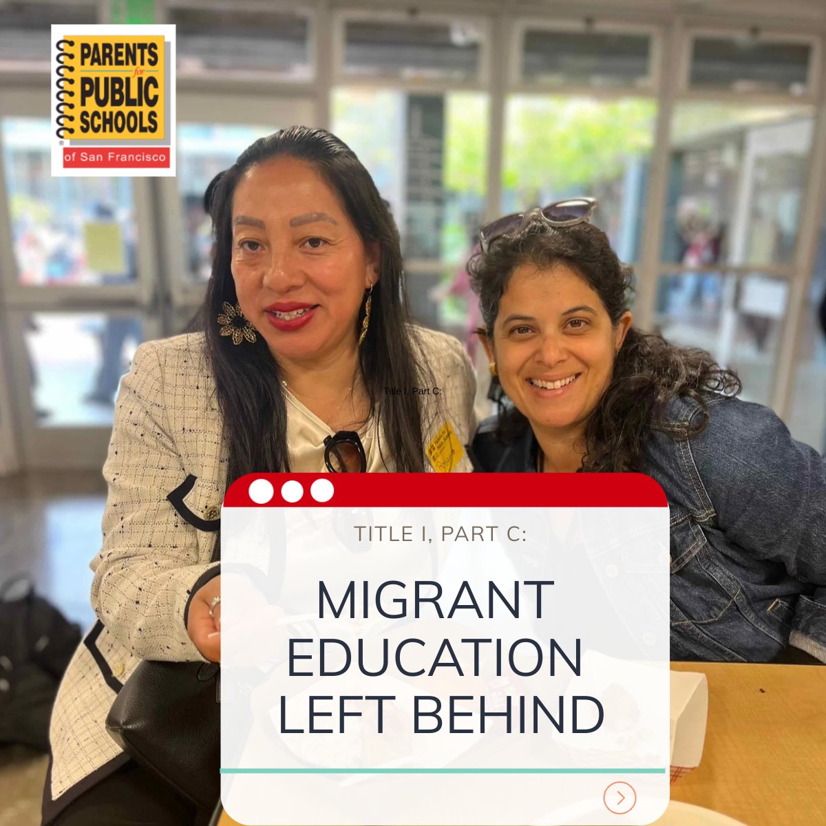 ppssf's tweet image. Title I, Part C: Migrant Education Left Behind.

Migrant students face unique challenges. Title I funding supports their education, but those dollars are being withheld. What&apos;s the impact? 

#MigrantEd #EducationEquity