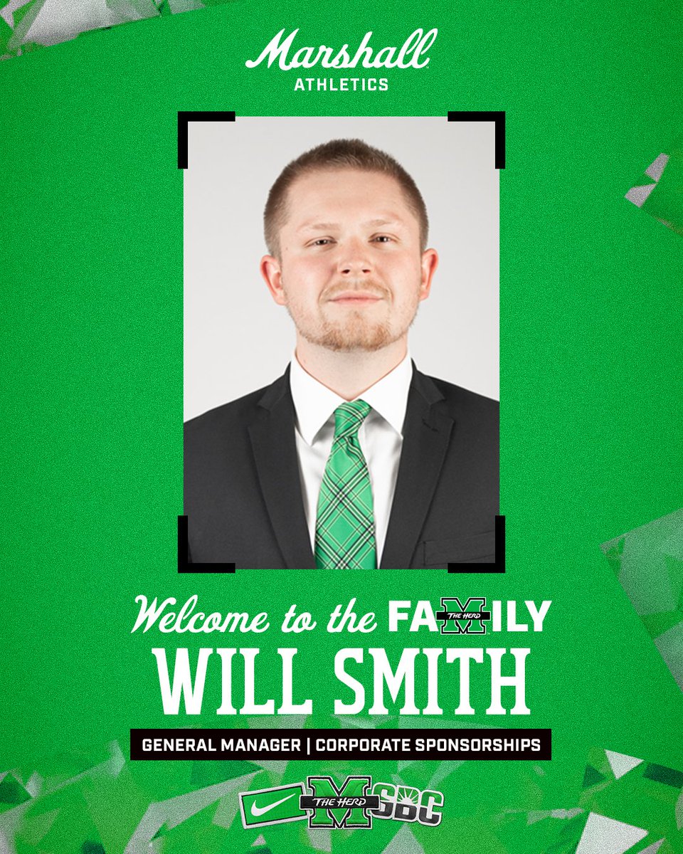 HerdZone's tweet image. ๐ค๐พ๐๐๐๐๐๐ ๐ฉ๐๐๐, ๐พ๐๐๐!! ๐ข
Marshall alum Will Smith returns to serve @HerdZone as General Manager of Thundering Herd Sports Properties for @Learfield.
๐: bit.ly/WillSmithWelcoโฆ