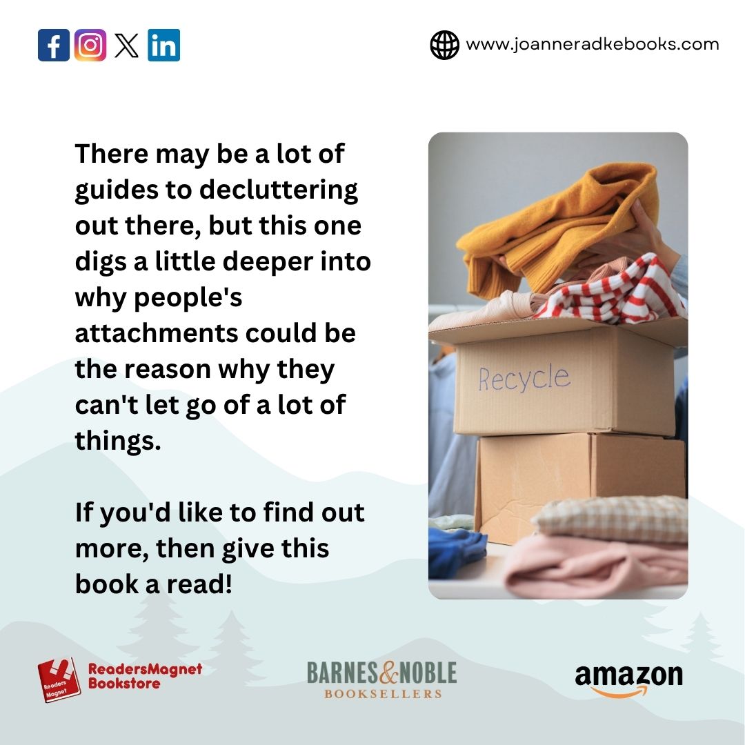 radke_joanne's tweet image. Get to the heart of why your house has a mess of stuff that needs sorting.

&quot;Why Is My House Always a Mess?&quot; is available on Amazon!

#DeclutterNow #OrganizeYourLife #ClutterFreeHome #JoanneRadkeBooks #WhyIsMyHouseAlwaysAMess