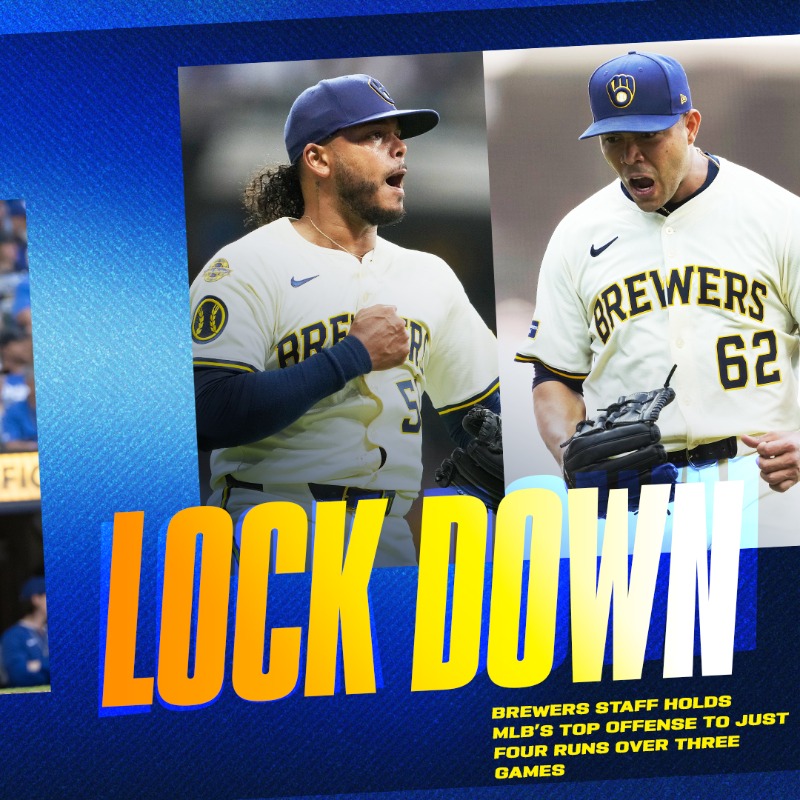Brewers's tweet photo. And roll credits 🎞️
