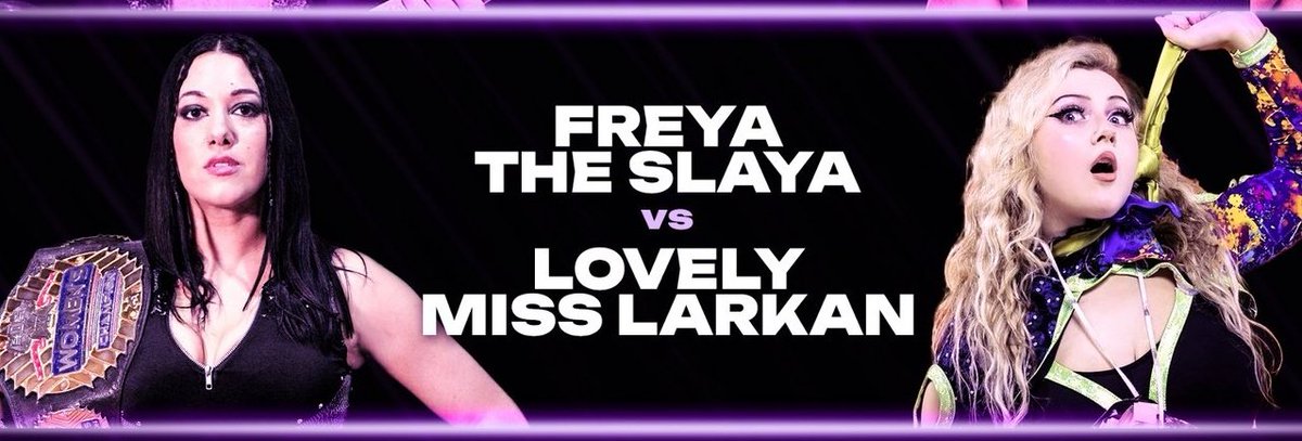 TheRantingDead's tweet photo. Tomorrow on @ovwrestling @freya_the_slaya vs @LarkanDanielle It's gonna get messy...
#LovelyMissLarkan #TheTraumaTrain #TherapyisinSession https://t.co/OPFdA5bJJB