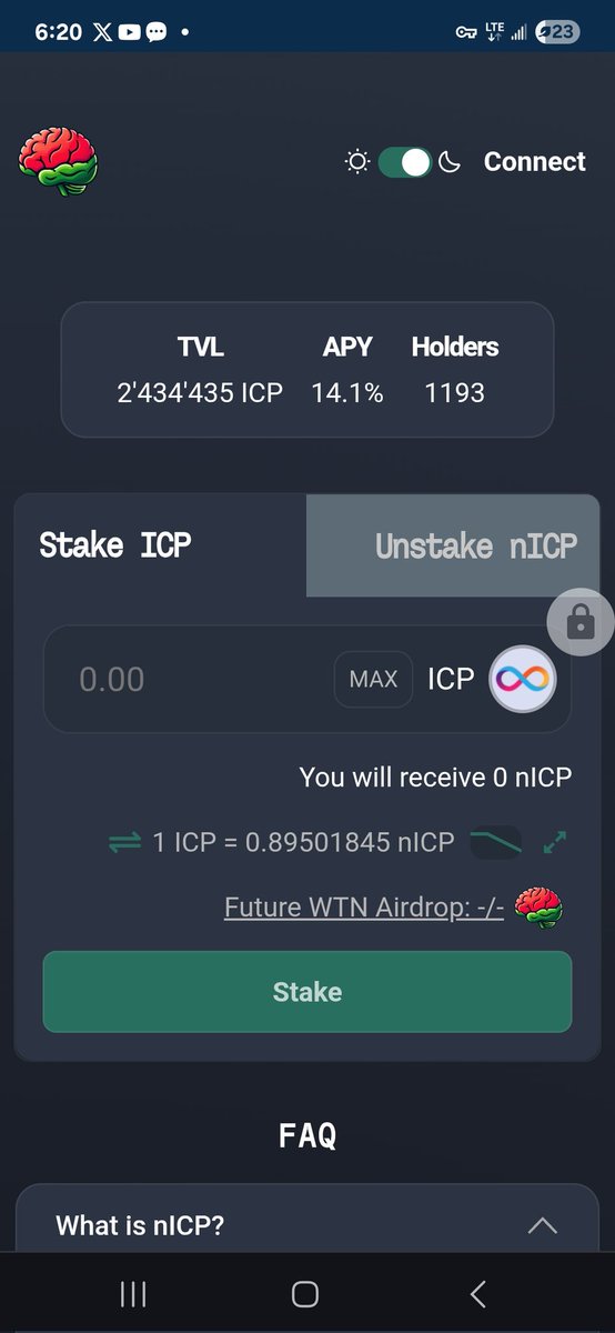 utility_fiend's tweet photo. I know all I do is post about $shx but.....

The second best play in crypto for the next 10 years is $icp.

Lock it in an 8 year neuron indefinitely for 14% apy

Take your rewards put it on @WaterNeuron for another 14% apy.

Take your $nicp and deploy it in defi on $icp and wait ten years.

$icp is the only true gen 3 blockchain with metrics that out weigh almost everything in this space.

Everything will run on $icp rails in the future. Bookmark this