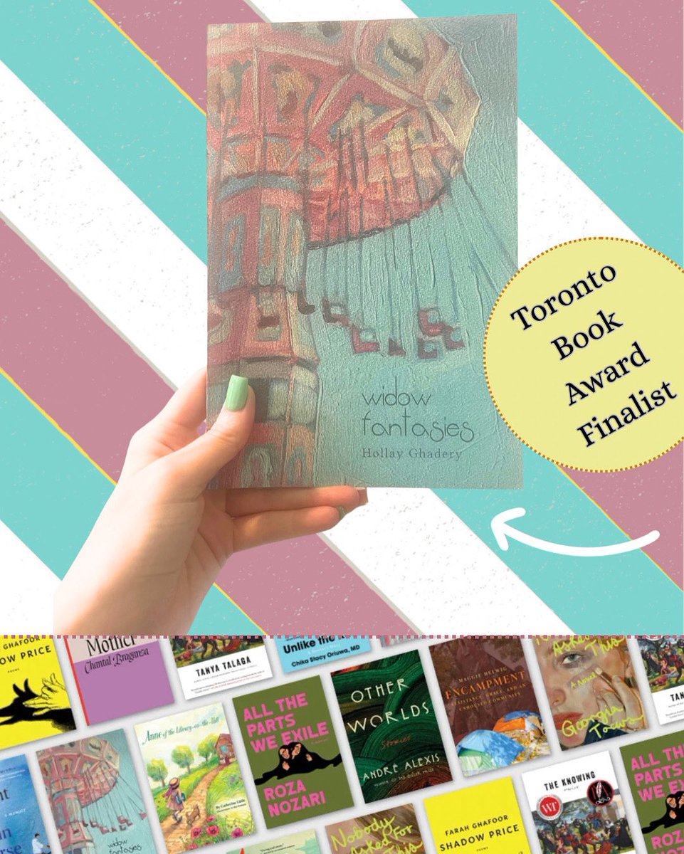 Hollay Ghadery (she/her) (@hollay2) on Twitter photo My short fiction collection, Widow Fantasies (Gordon Hill, 2024) is a finalist for the Toronto Book Award!
toronto.ca/news/city-of-tā¦
<a href="/cityoftoronto/">City of Toronto šØš¦</a> My short fiction collection, Widow Fantasies (Gordon Hill, 2024) is a finalist for the Toronto Book Award!
toronto.ca/news/city-of-tā¦
<a href="/cityoftoronto/">City of Toronto šØš¦</a>