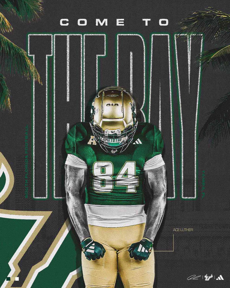 Aceluther84's tweet image. Always love the Love from @USFFootball 
#lovethebay