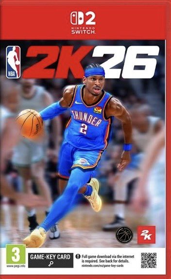 Madden is 62GB on Switch 2 and now NBA 2K26 is 75 GB! These large