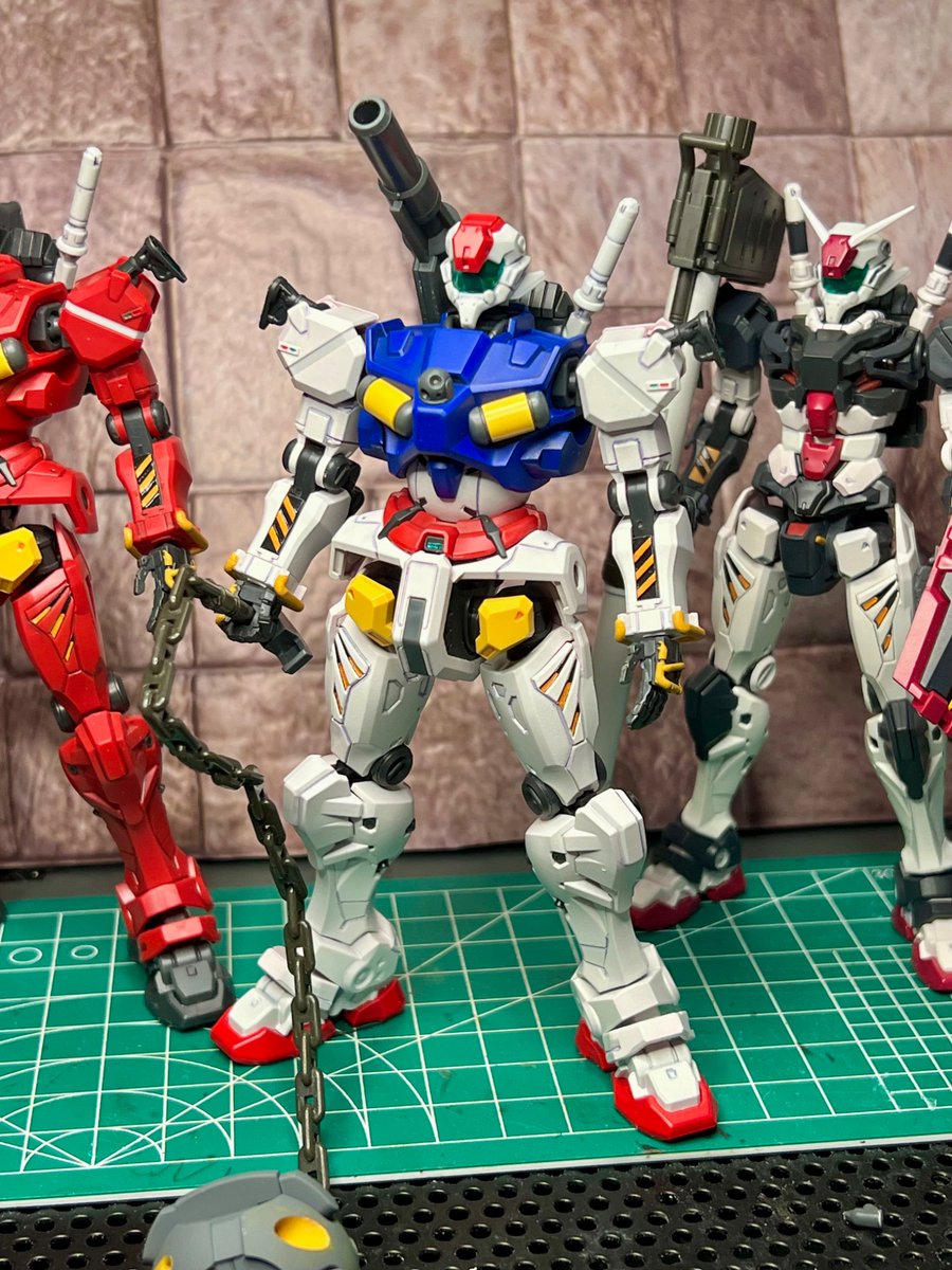 ゼロヒトガンダムとセイラ専用軽キャノン 売ってないものが手元にある