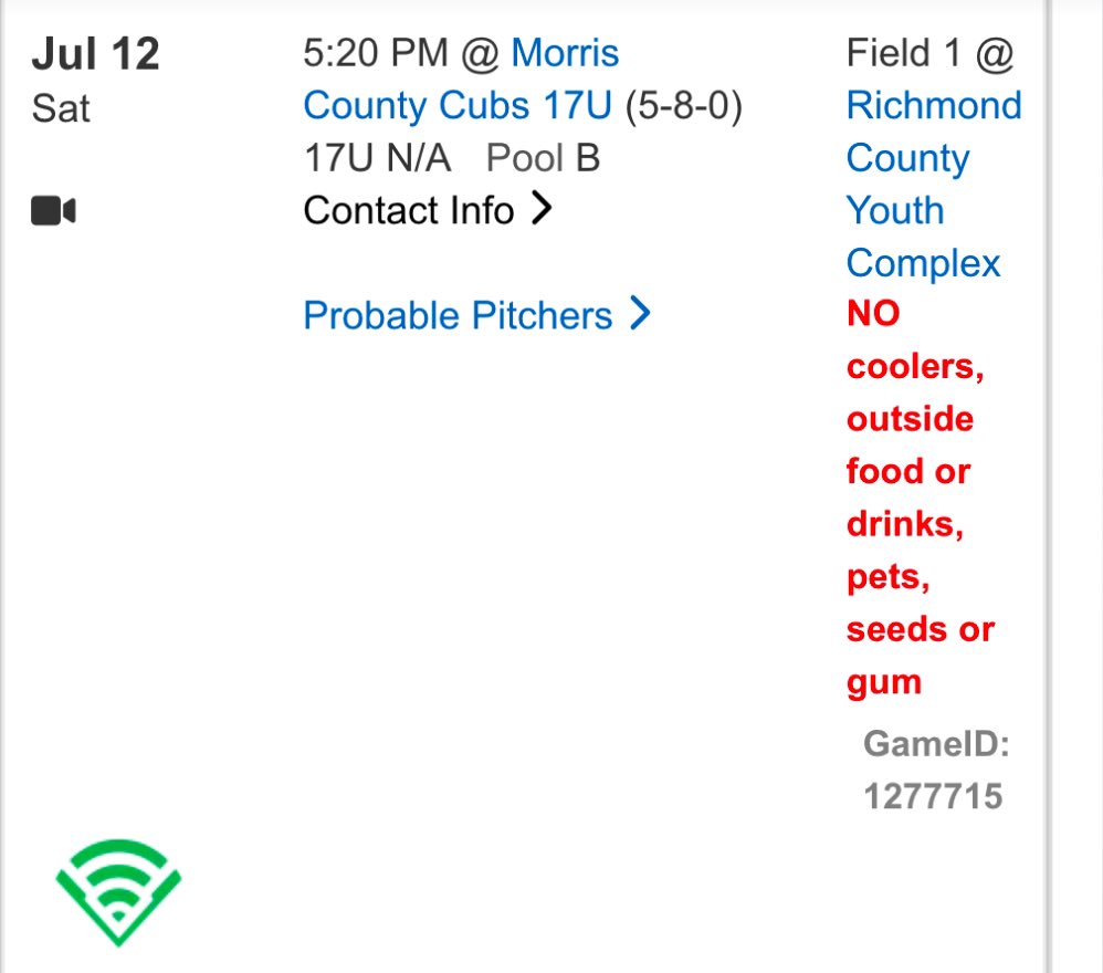 Jack Kenneff (@jack_kenneff) on Twitter photo Love any opportunity to compete. I will be the starting pitcher this game in the Staten Island Perfect Game tournament! <a href="/CGAcademyllc/">CGA (Complete Game)</a> Love any opportunity to compete. I will be the starting pitcher this game in the Staten Island Perfect Game tournament! <a href="/CGAcademyllc/">CGA (Complete Game)</a>