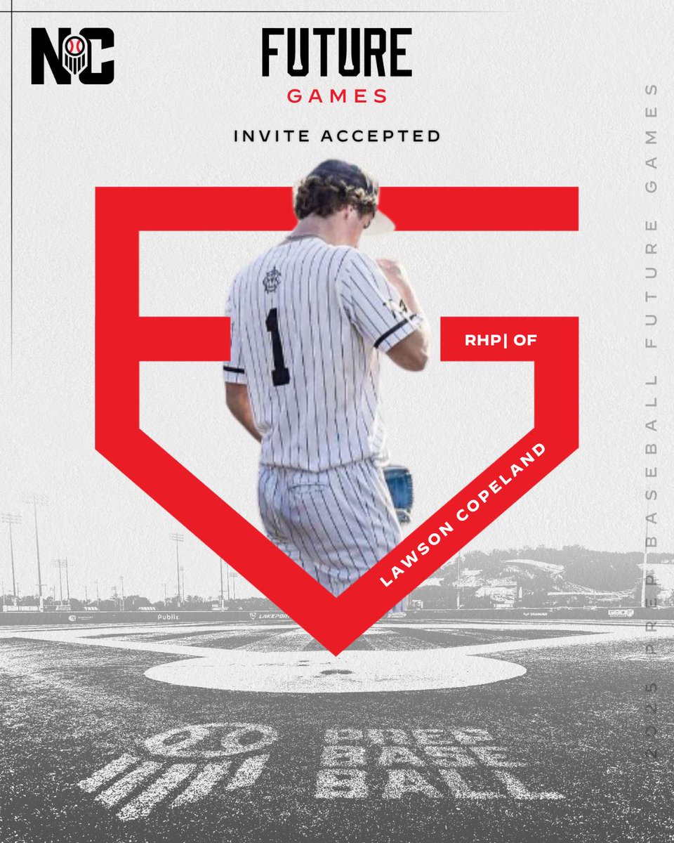 Prep Baseball North Carolina (@prepbaseballnc) on Twitter photo INVITE ACCEPTED ✅
'27 RHP Lawson Copeland joining #TeamNC at #PBFG25⭐
<a href="/Lawcope_8/">Lawson Copeland</a> | <a href="/MPHSBaseball_NC/">Myers Park Baseball</a> | <a href="/cltbsblacademy/">CBA BASEBALL ORGANIZATION</a> | <a href="/prepbaseball/">Prep Baseball</a> INVITE ACCEPTED ✅
'27 RHP Lawson Copeland joining #TeamNC at #PBFG25⭐
<a href="/Lawcope_8/">Lawson Copeland</a> | <a href="/MPHSBaseball_NC/">Myers Park Baseball</a> | <a href="/cltbsblacademy/">CBA BASEBALL ORGANIZATION</a> | <a href="/prepbaseball/">Prep Baseball</a>