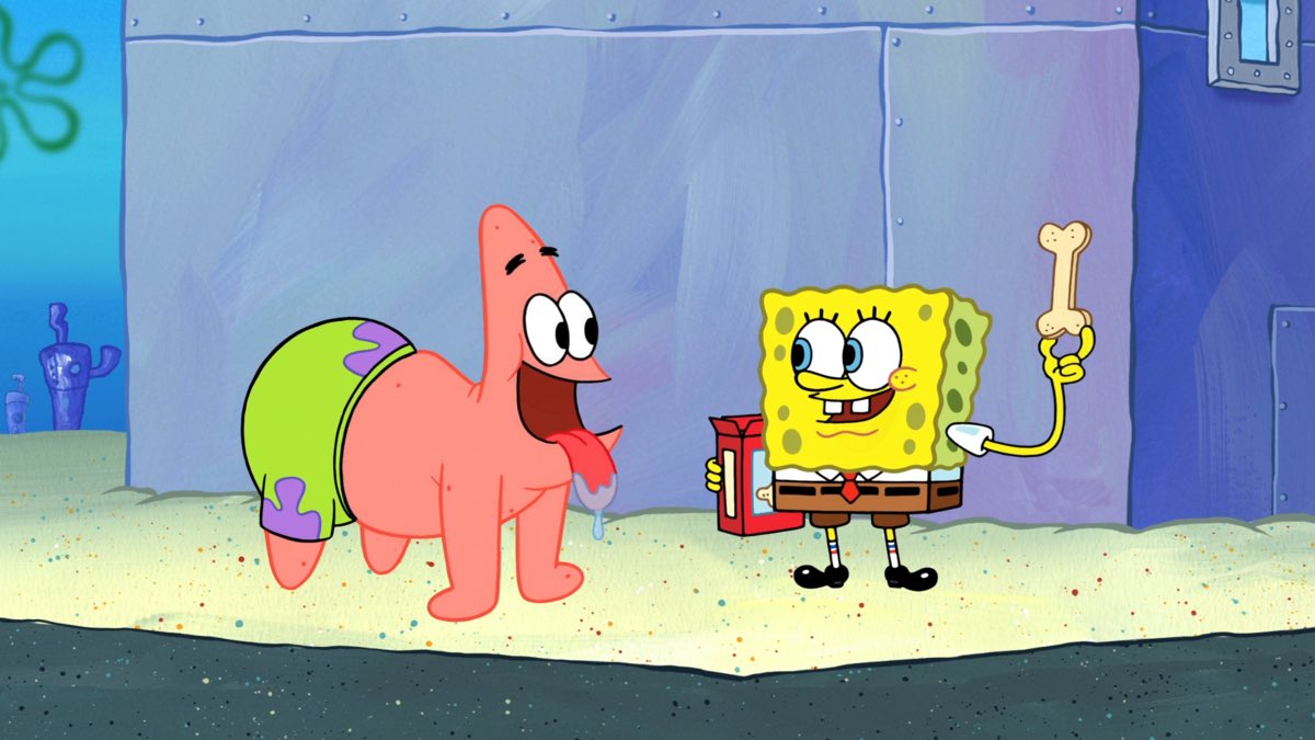 Just playing with Patrick! Nothing special…