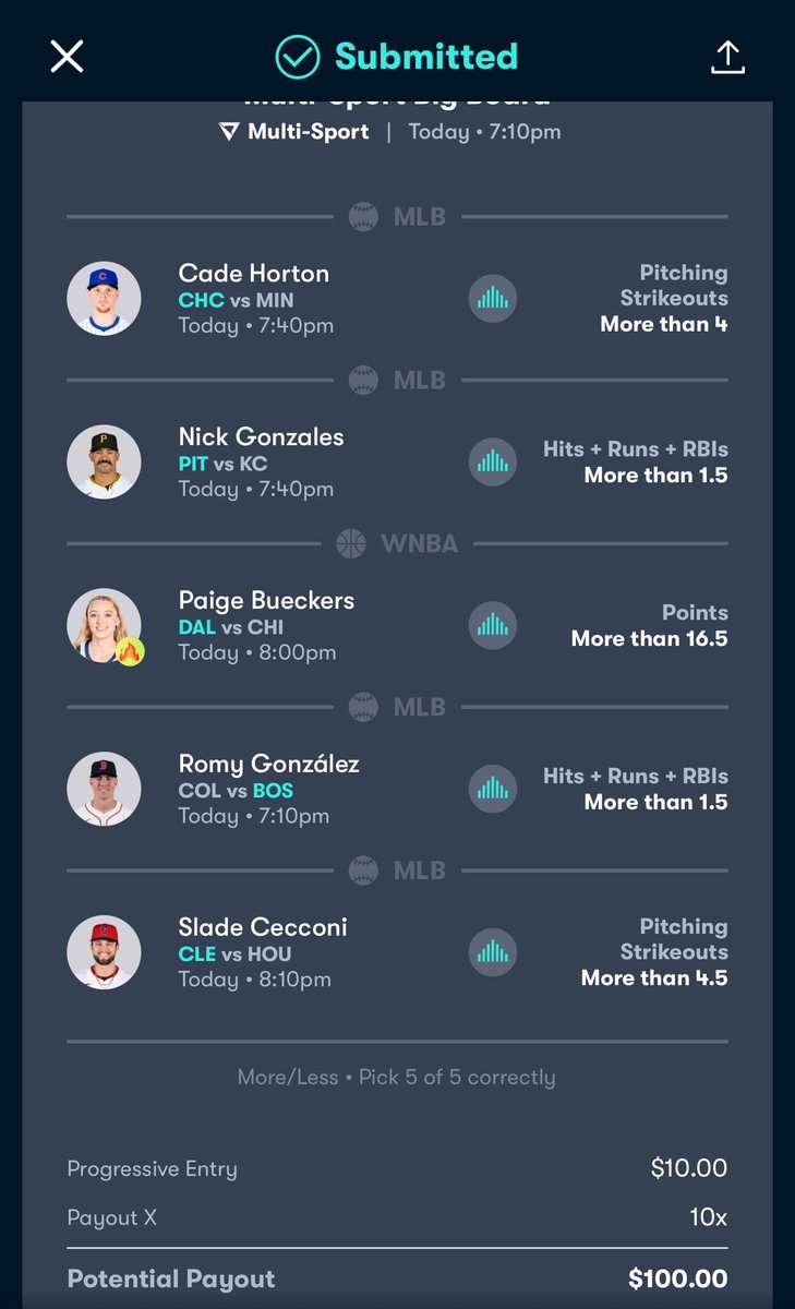 GhostEVplays's tweet photo. 🏀 Vivid Picks Bueckers Discount
⚾️ 5 Pick Progressive
Playing: 0.10 Units
#vivid #vividpicks #sports #wnba #mlb https://t.co/4AMnWXcQef