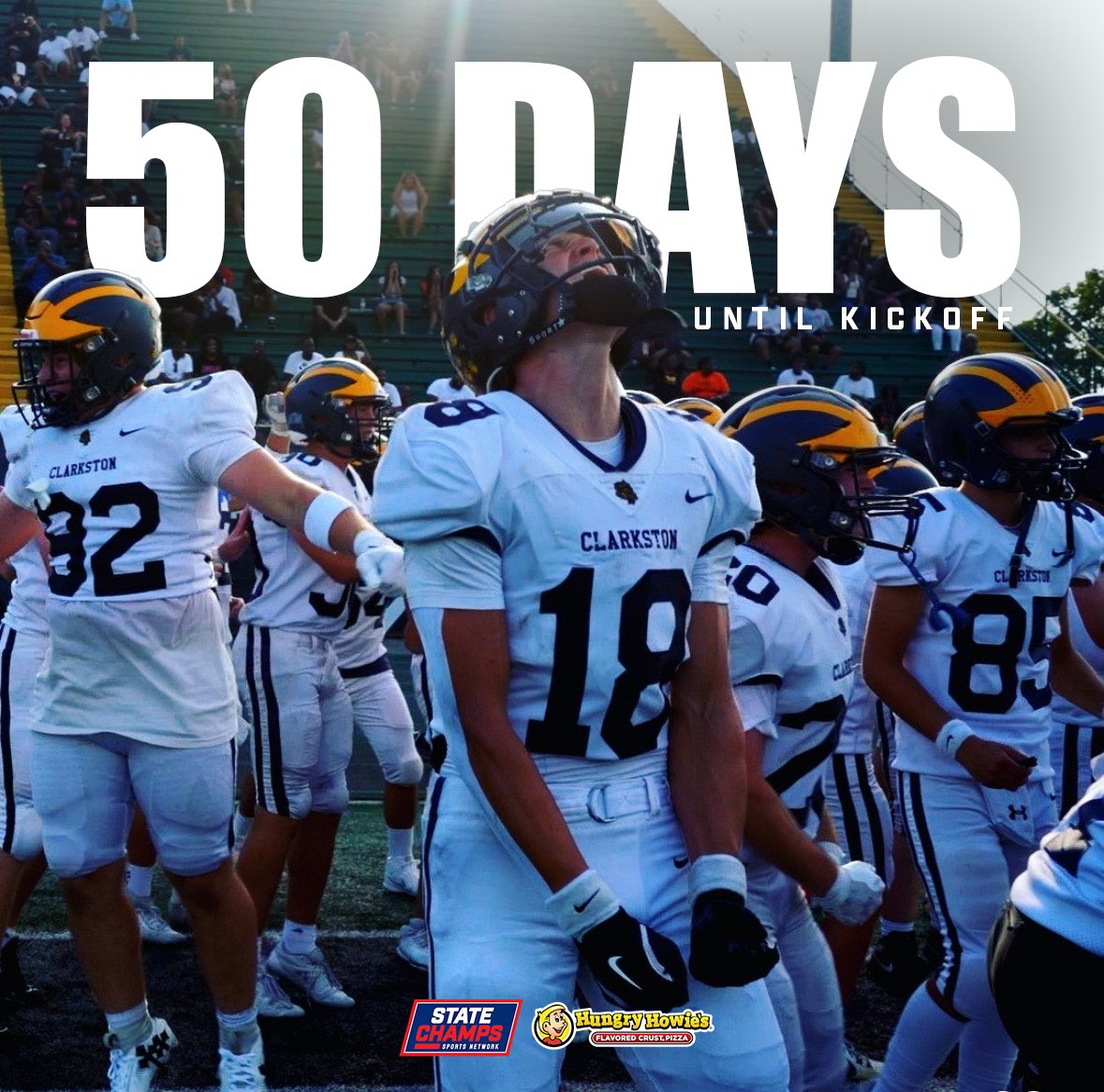 STATE CHAMPS! Michigan (@statechampsmich) on Twitter photo We are officially 50 days away from kickoff…
#MHSAAFootball #Football #HSFootball We are officially 50 days away from kickoff…
#MHSAAFootball #Football #HSFootball