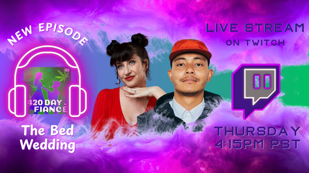 📣 K1s!  A few updates!

🎧 Enjoy the NEW EP “The Bed Wedding”
bit.ly/4kxPrAB

💚 Join us THURS 4:15pm PT for a #twitchlivestream We’ll be recapping Ep1 of HEA #happilyeverafter
twitch.tv/420dayfiance

👀 And look out for 1 more NEW EP wrapping up 90df season &amp; reunion!