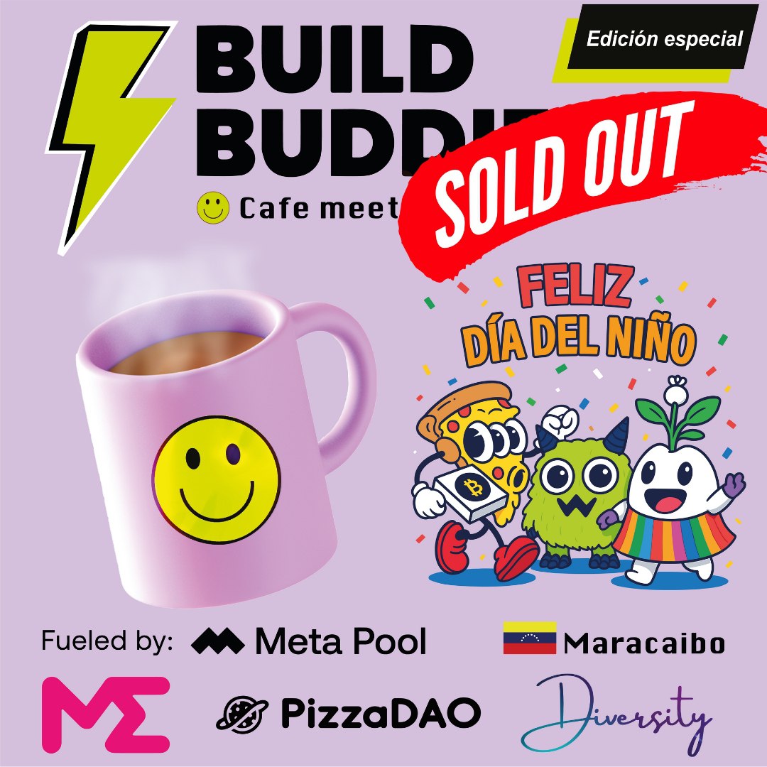 🥳 ¡Nos llena de alegría ver cómo la magia de la comunidad hace posible estos momentos!

El evento por el Día del Niño está SOLD OUT 🍕🧒👧

Gracias por contar con Eden Mágico para seguir sembrando sueños en Web3 ✨💫