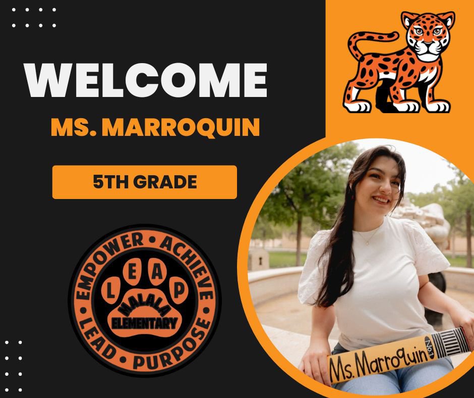 MYE_Leopards's tweet image. Big cheers and warm smiles as we welcome our amazing new 5th grade teachers to the Malala Elementary family!— we’re so excited for the journey ahead. Here’s to a brilliant school year together! 💙 #MalalaElementary #WelcomeAboard #5thGradeMagic