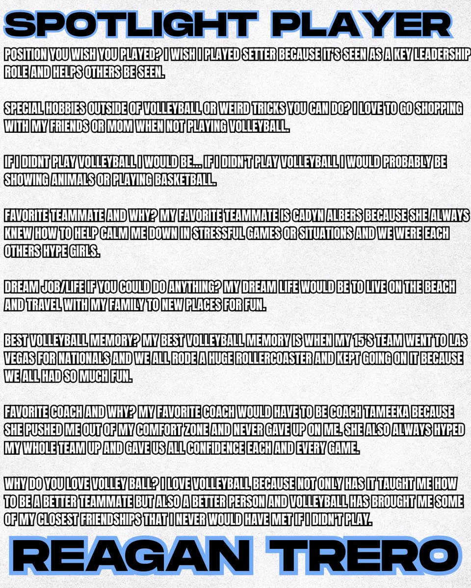 Digging into Texas Volleyball! Get to know Reagan Trero and what she’s about. Will you be next?