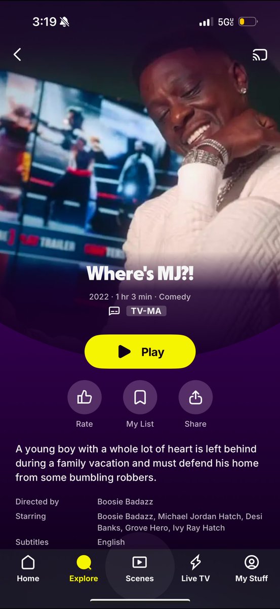 BOOSIEOFFICIAL's tweet image. JUST DROPPED 2 MORE ON MOVIES 🍿@tubi “WHERES MJ “n “ WATERBOYZ “ YALL GO CHECK IT OUT N RUN MY NUMBERS UP ‼️‼️ NEED ALL MY FANS TO SUPPORT 🔥✔️💯‼️🎥