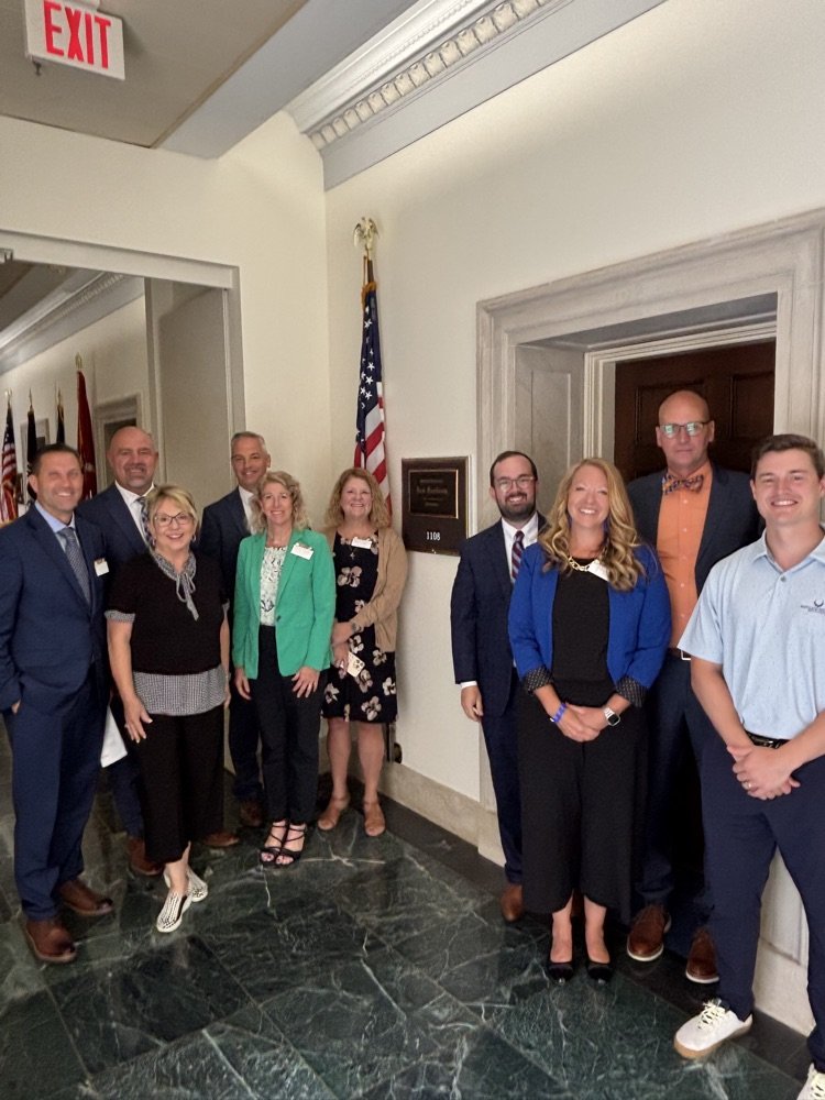 MASALeaders's tweet image. Day 2 on Capitol Hill! Our MASA delegation met with Sen. Schmitt, Rep. Cleaver’s LA Brock Boze, Rep. Onder, &amp;amp; more. We’re proud to elevate Missouri voices in D.C.—and yes, we met Congressman Onder’s dog, Bear! 🐾🇺🇸

#MASAleads #AASAAdv25 #EducationAdvocacy
