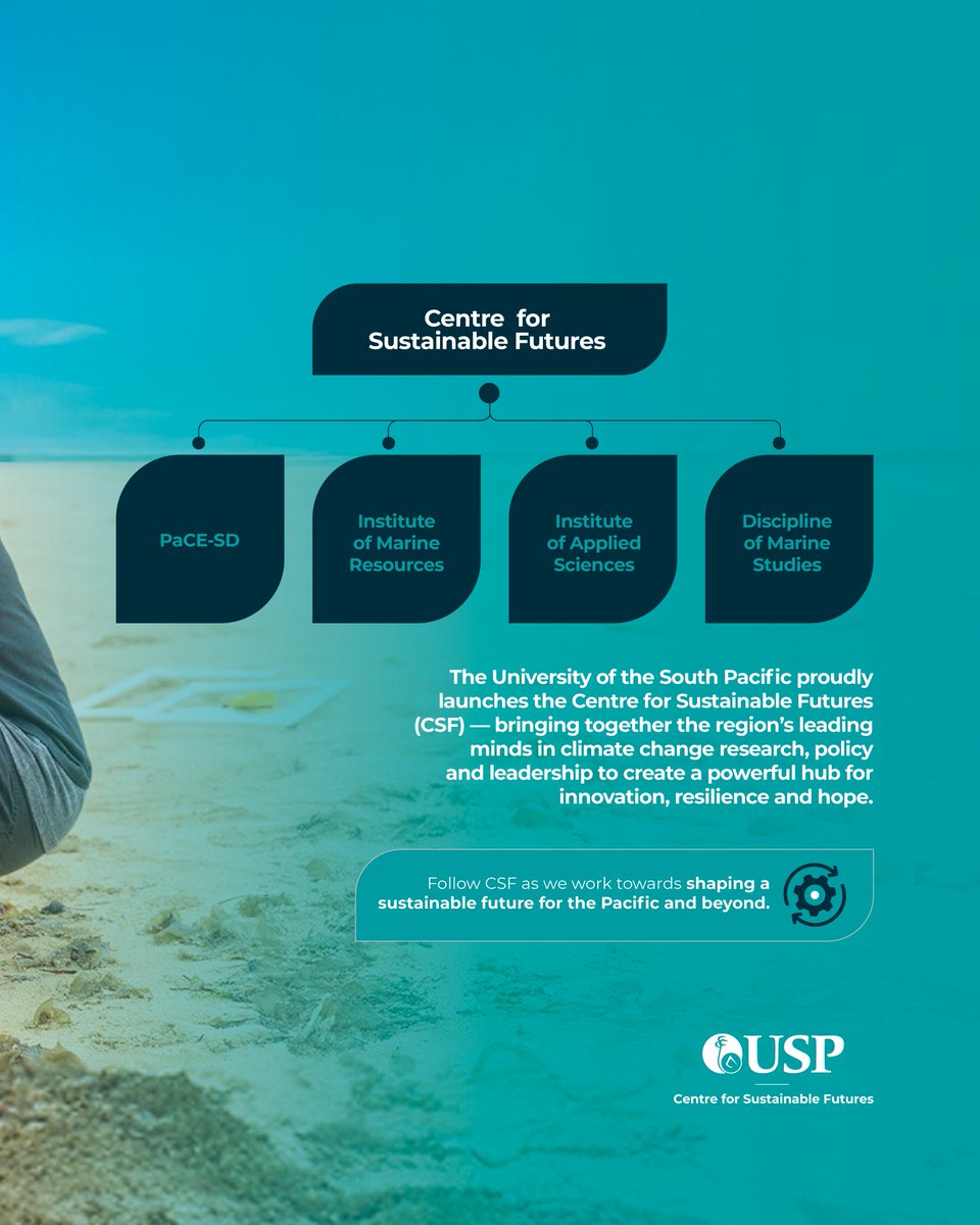 Centre for Sustainable Futures – USP tweet media