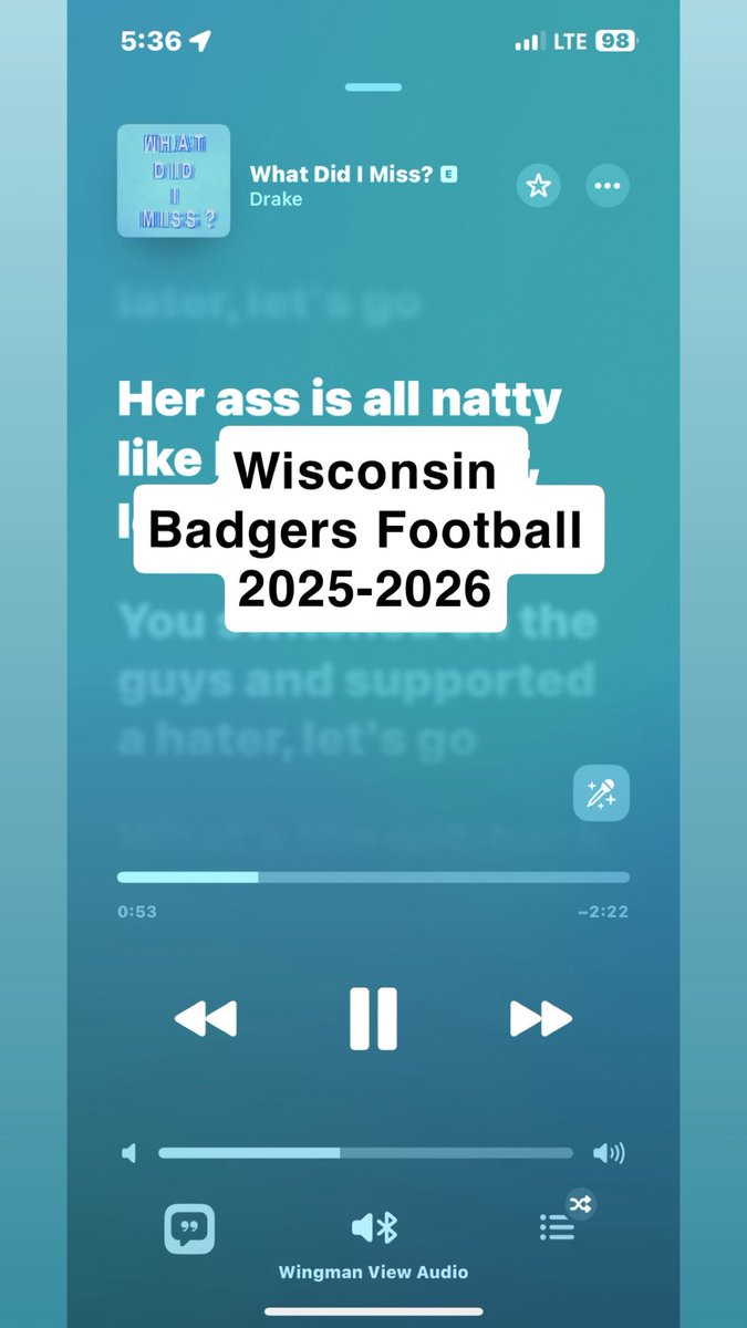 didn’t know drake knew ball..

#Badgers