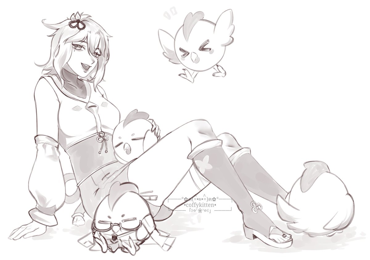 CoffyCatSoft's tweet image. uncolored drawing to continue with the attacks on the #artfight2025
#sketchart #TEAMFOSSILS