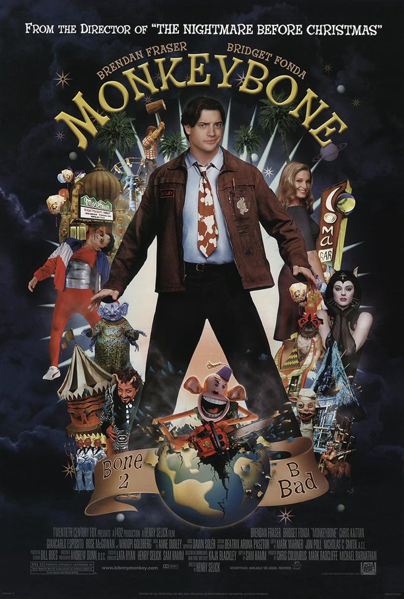 Shot during 1999 but released in 2001 the people yearn for Monkeybone again!