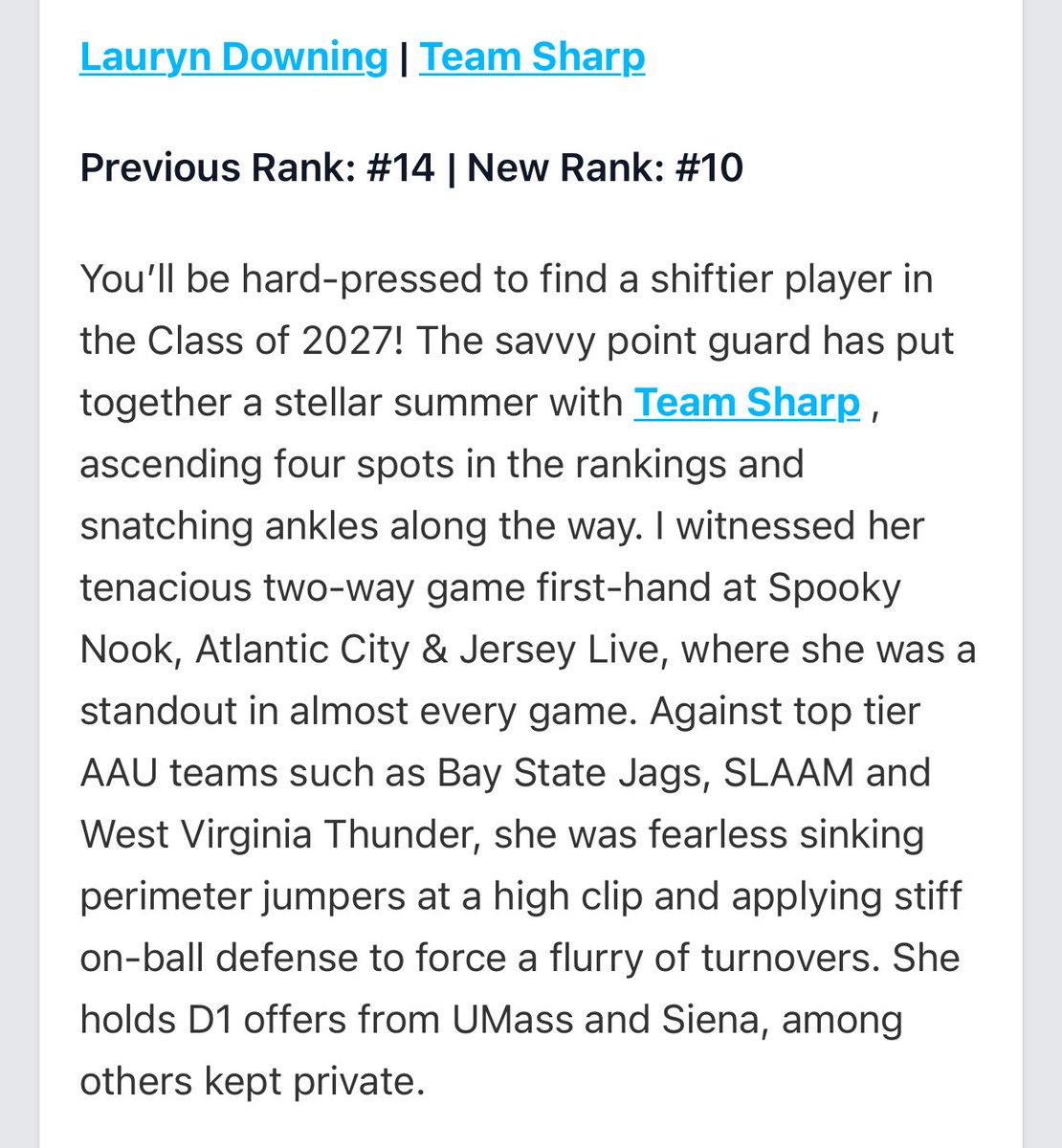 <a href="/PGHNewJersey/">Prep Girls Hoops New Jersey</a> <a href="/LaurynDowning/">Lauryn Downing</a>