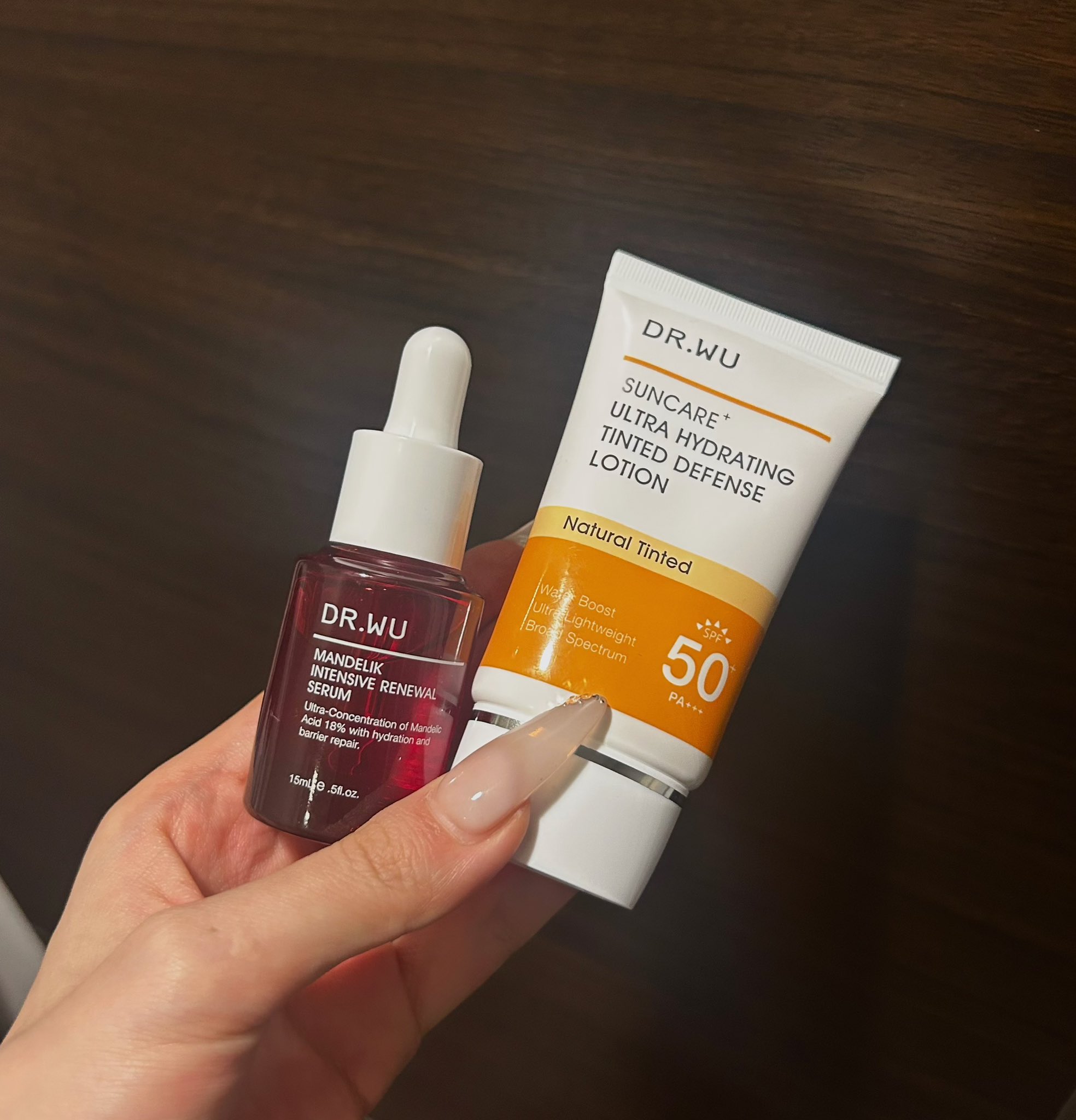 新品　DR.WU マンデル酸　30ml&15ml Amazon | DR.WU(ドクターウー) マンデル酸 ピーリング 美容液