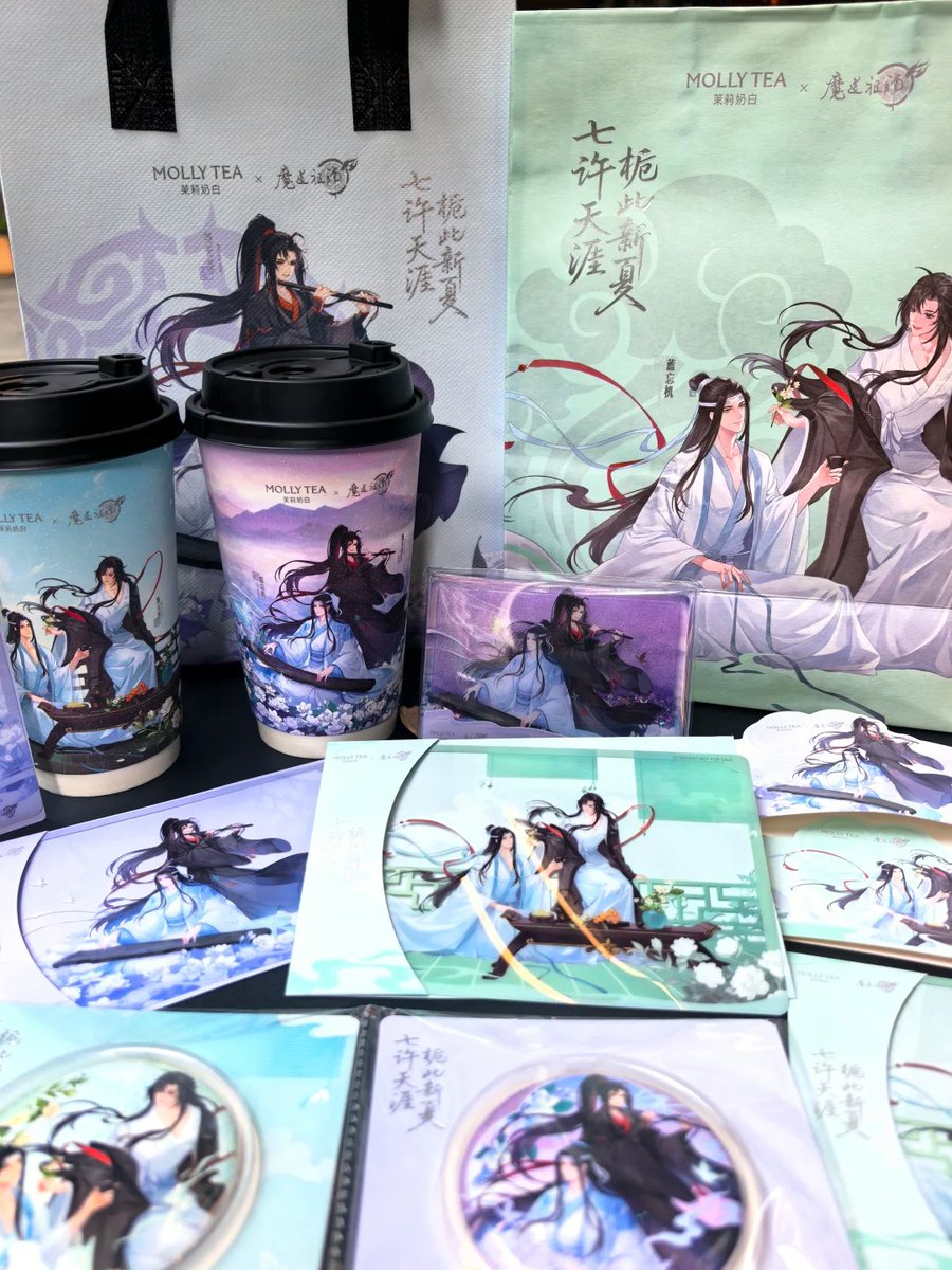 cqlderivs's tweet image. MOLLY TEA x MDZS😍
This looks so beautiful❤️
#MDZS #Weiwuxian #lanwangji
