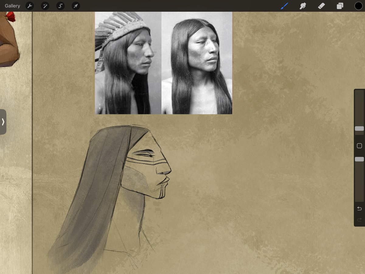 Super difficult profile to draw