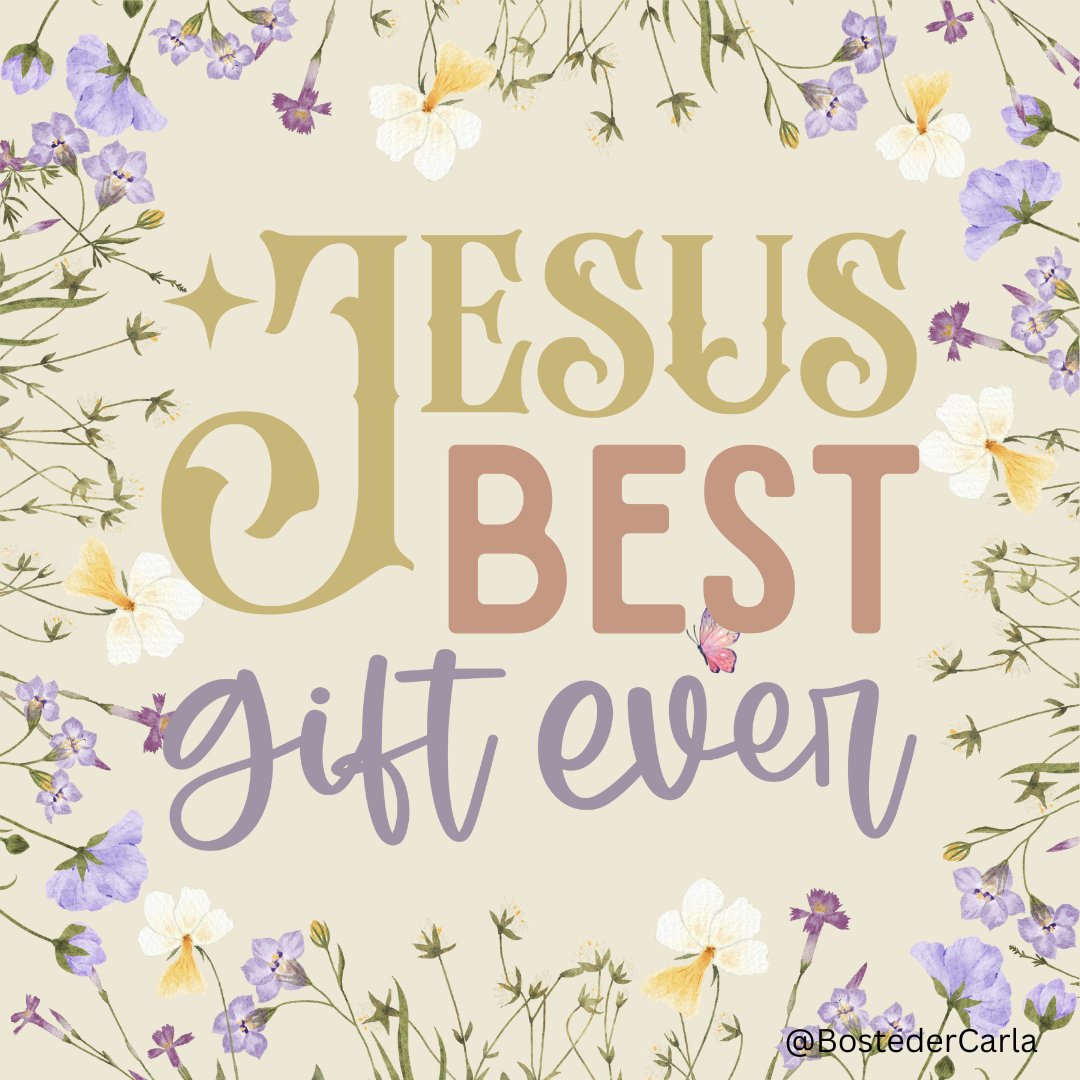 The greatest gift is not wrapped in paper or tied with a bow.

It’s the quiet presence of Jesus—bringing peace that fills the soul and hope that never fades.

Nothing compares.

#WednesdayMotivation #JesusIsLord